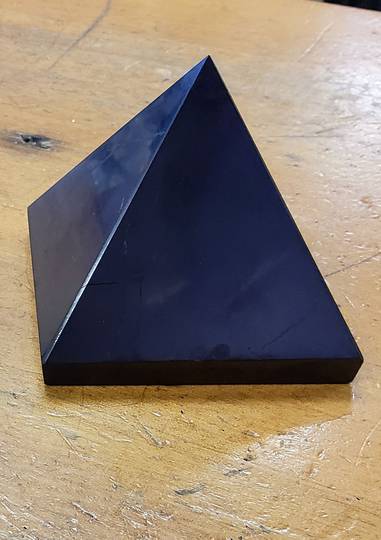 Shungite Crystal Pyramid